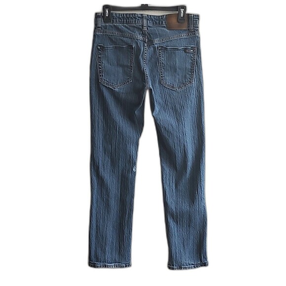 Volcom Jeans Womens 29 Blue Denim Solver Modern Straight Stretch Pocket … - Picture 3 of 16